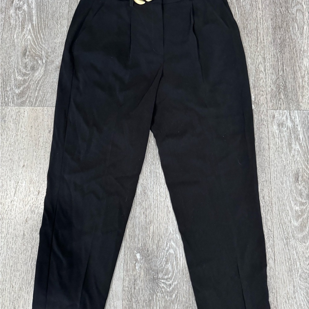 Express Black Dress Pants Straight-Leg Classic
